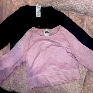 GYMSHARK FLEX LONG SLEEVE CROP TOP bundle!